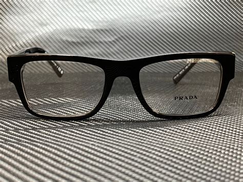 Prada PR 15YV 1AB1O1 Eyeglasses in Black 